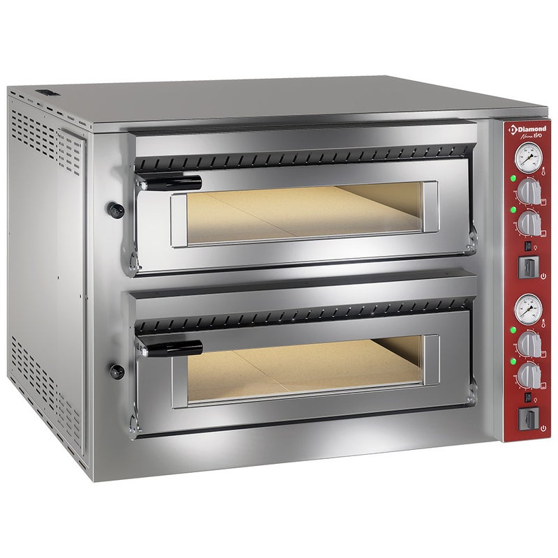 Pizzaoven 2x 6 pizzas, 2 rooms